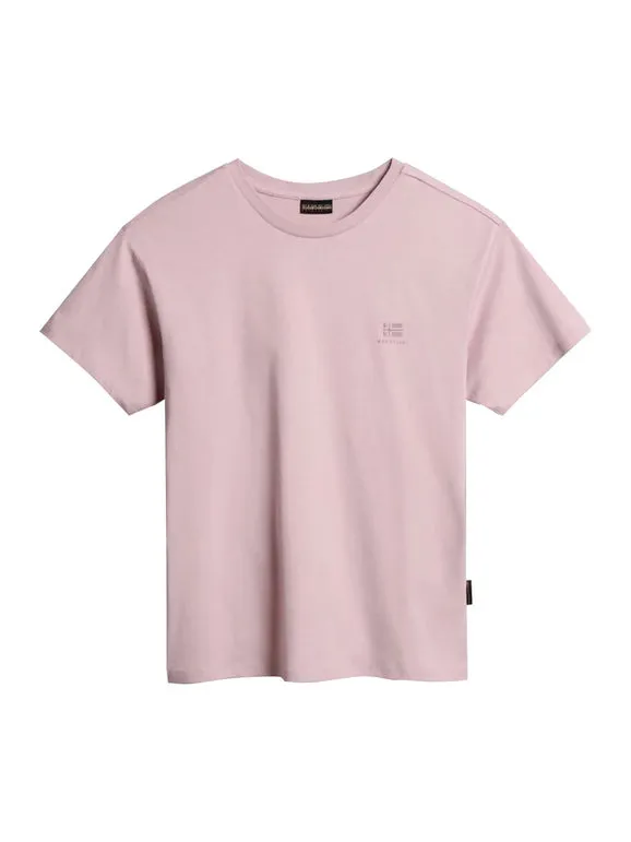 Napapijri S NINA Camiseta de mujer de manga corta con logo