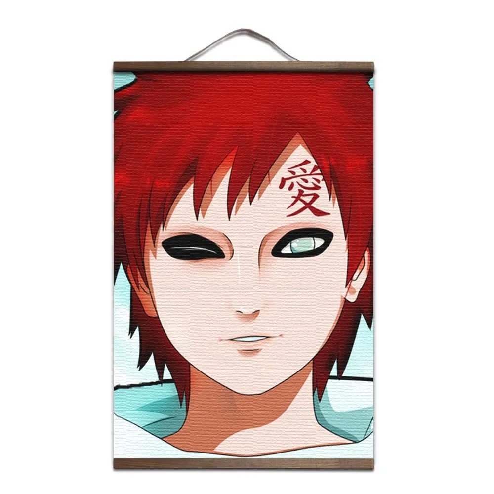 Naruto Gaara Face Póster