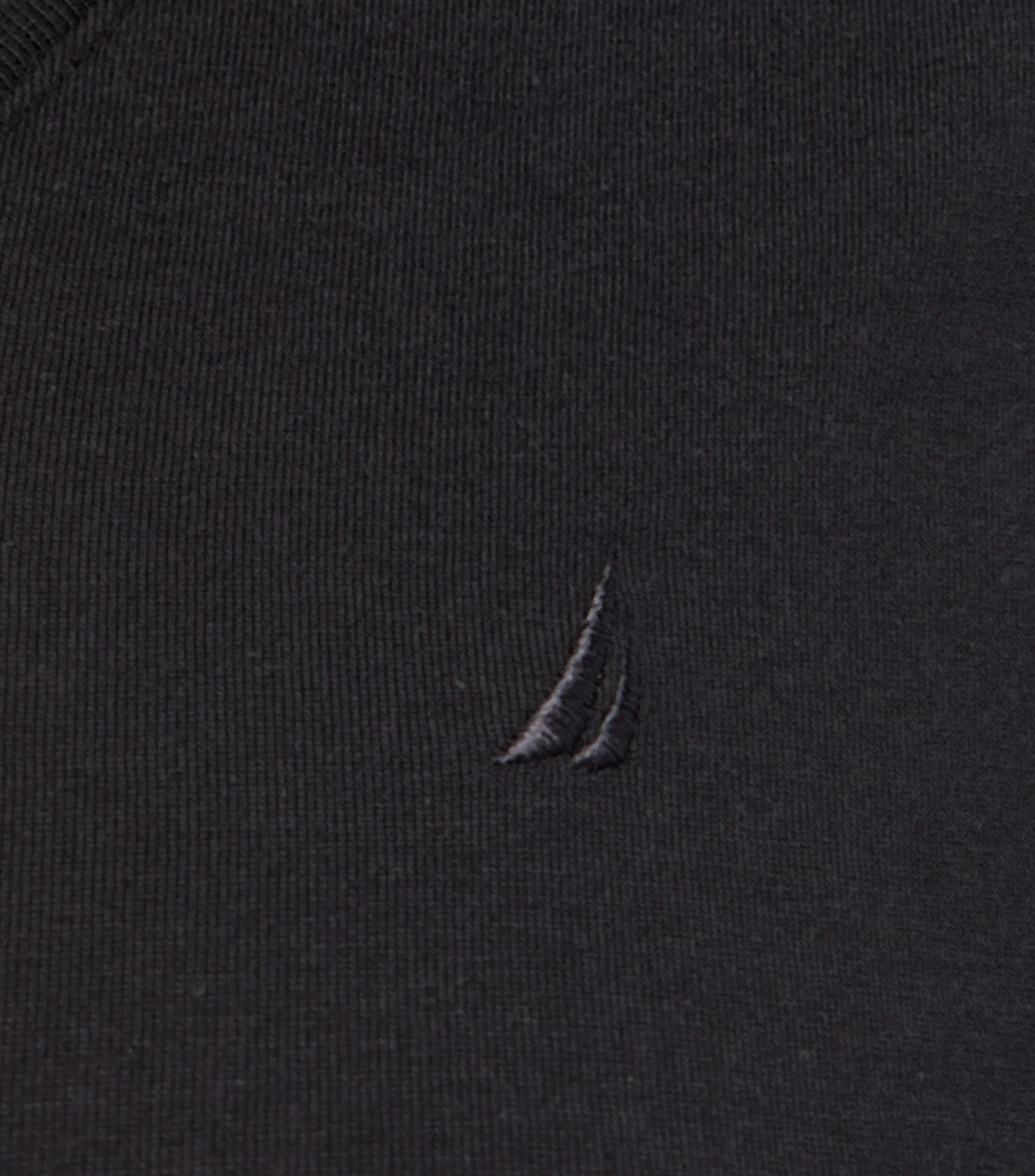 Nautica Playera de cuello V manga corta lisa Mujer
