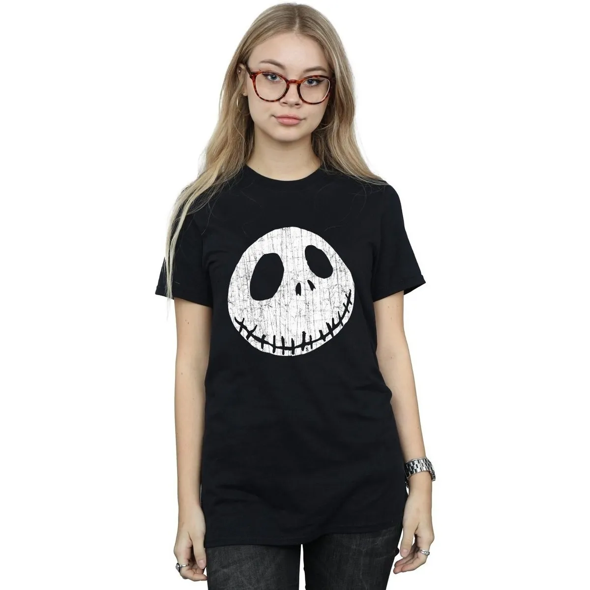 Nightmare Before Christmas Jack Cracked Face