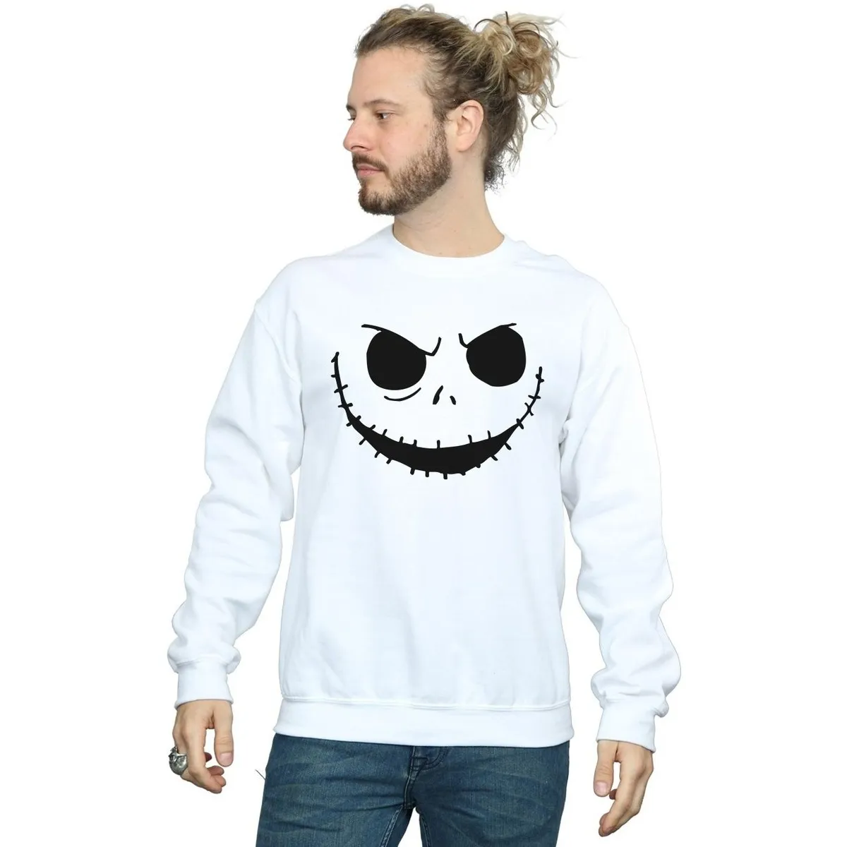 Nightmare Before Christmas Jack's Face Bold