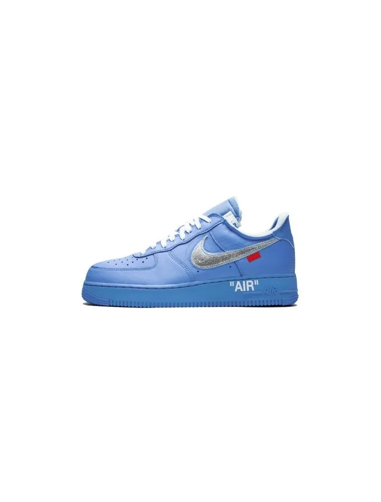 NIKE AIR FORCE ONE  OFF WHITE MCA UNIVERSITY BLUE