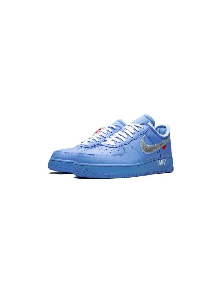 NIKE AIR FORCE ONE  OFF WHITE MCA UNIVERSITY BLUE