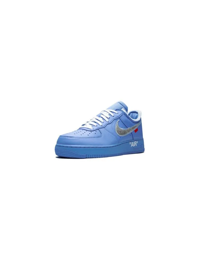 NIKE AIR FORCE ONE  OFF WHITE MCA UNIVERSITY BLUE