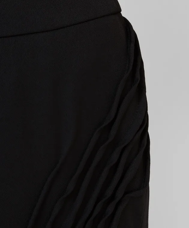 NINA RICCI Black wool skirt