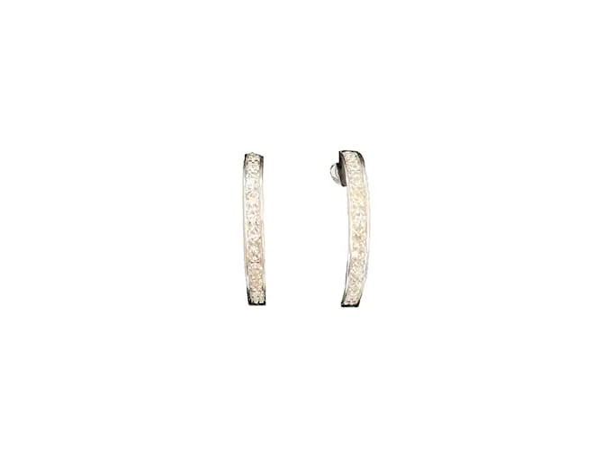 NINA RICCI Pendientes Plata 