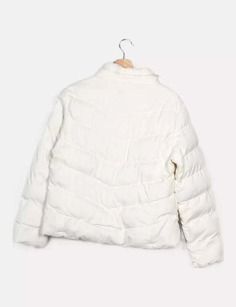 NoName Abrigo blanco acolchado