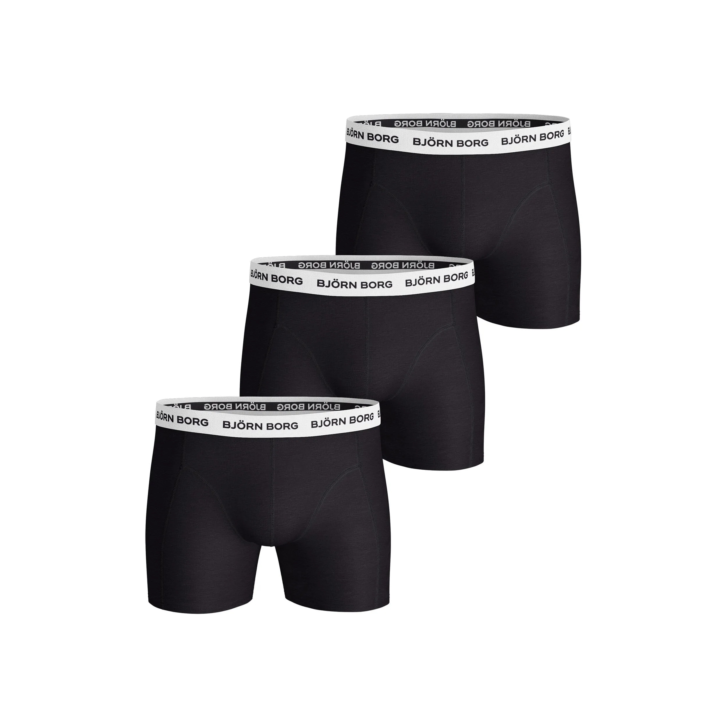 Noos Contrast Solids Calzoncillos Tipo Bóxer Pack De 3 Hombres