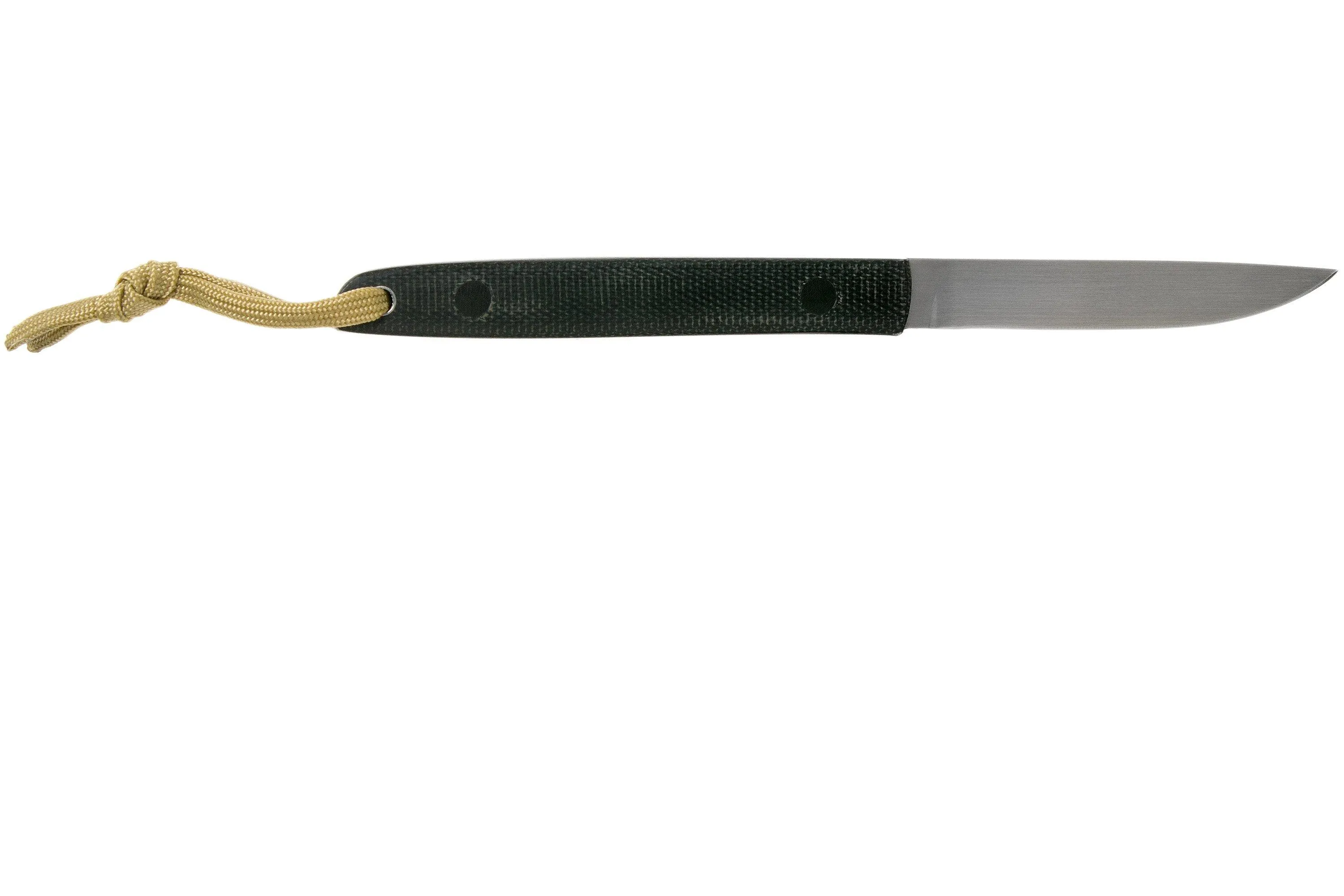 Ohta OFB SS 75 Black Canvas Micarta cuchillo fijo