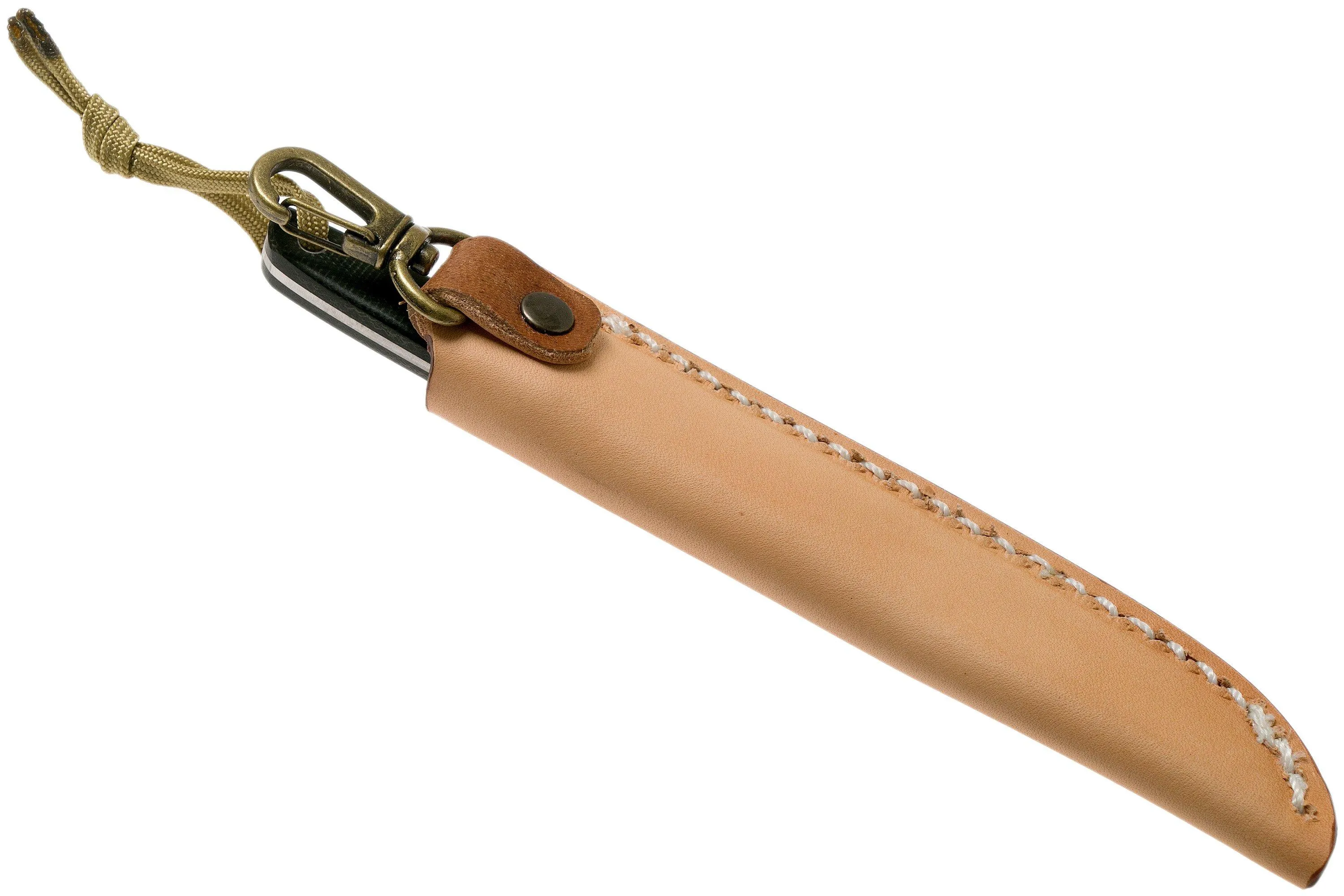 Ohta OFB SS 75 Black Canvas Micarta cuchillo fijo