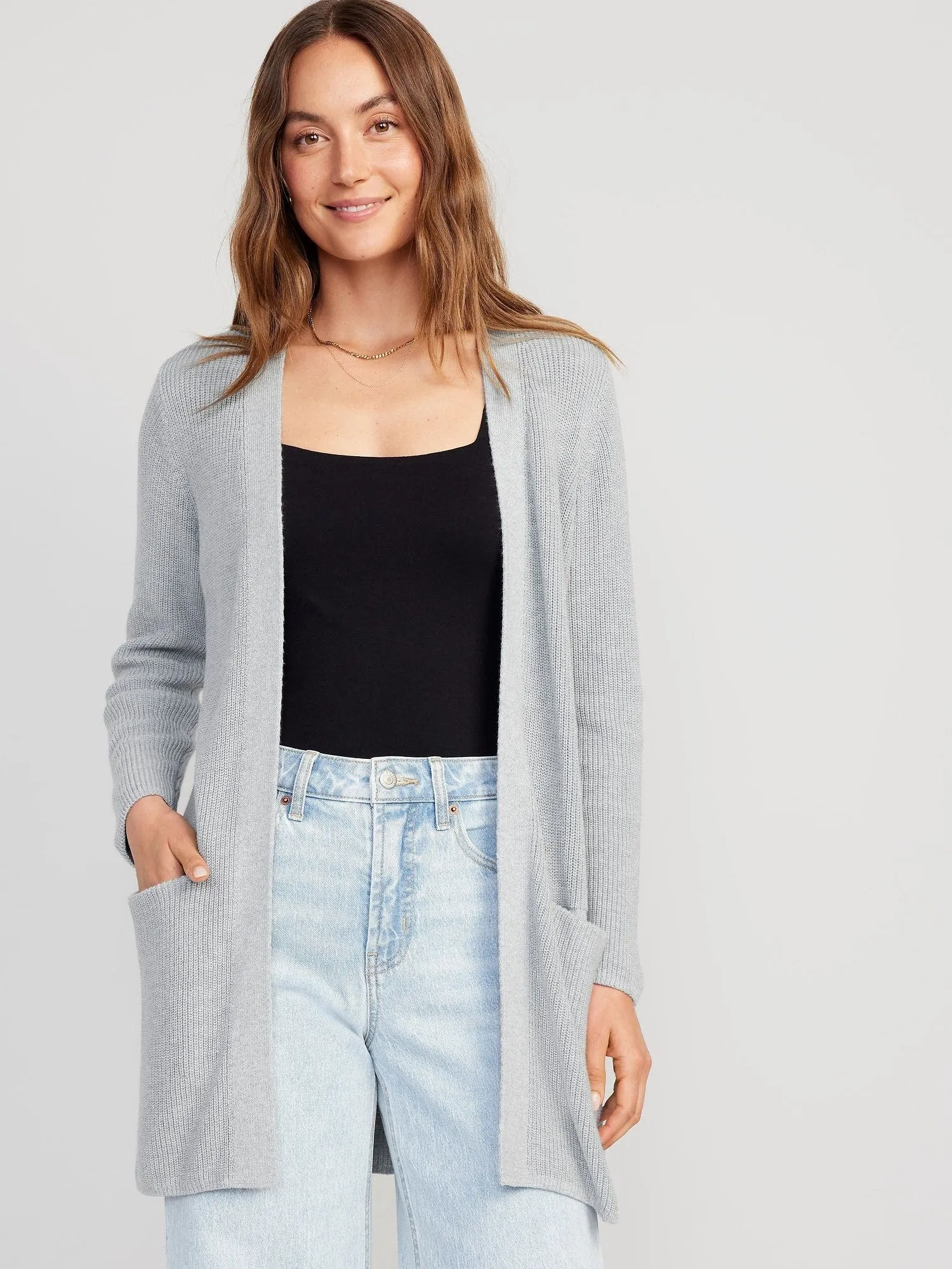 OLD NAVY Chaleco Texturizado Old Navy Mujer