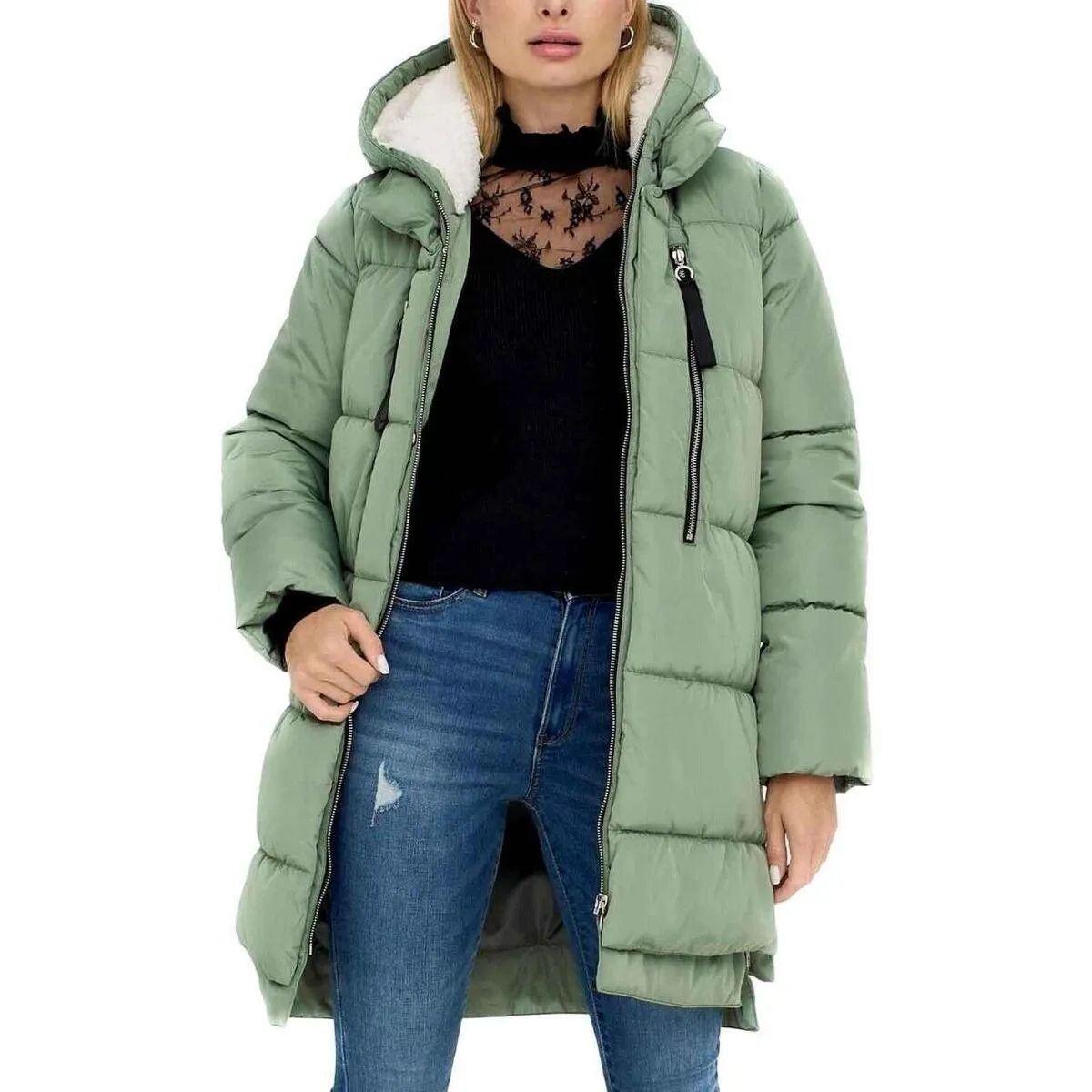 ONLNEWNORA LONG PUFFER COAT LIFE