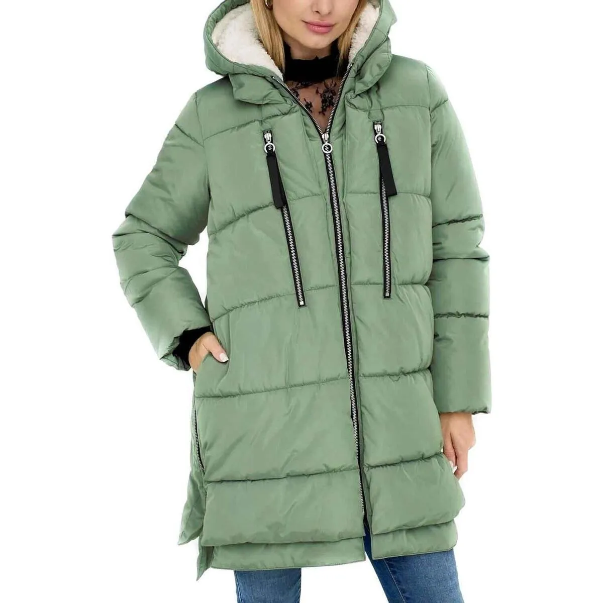 ONLNEWNORA LONG PUFFER COAT LIFE