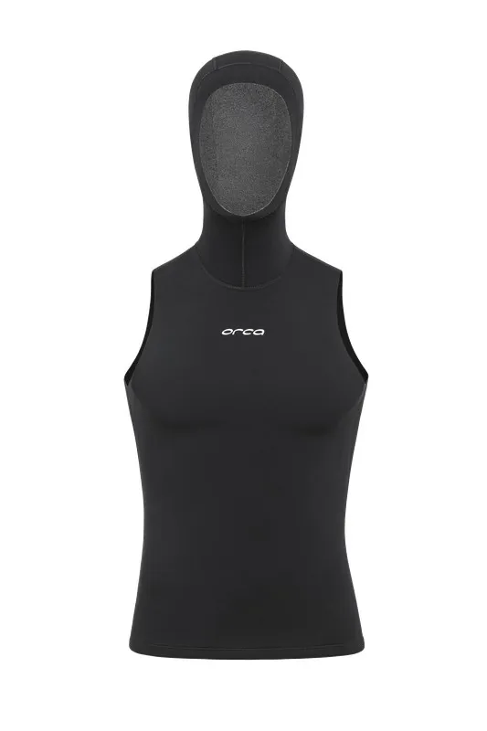 Orca Heatseeker Vest with Hood Unisex Negro
