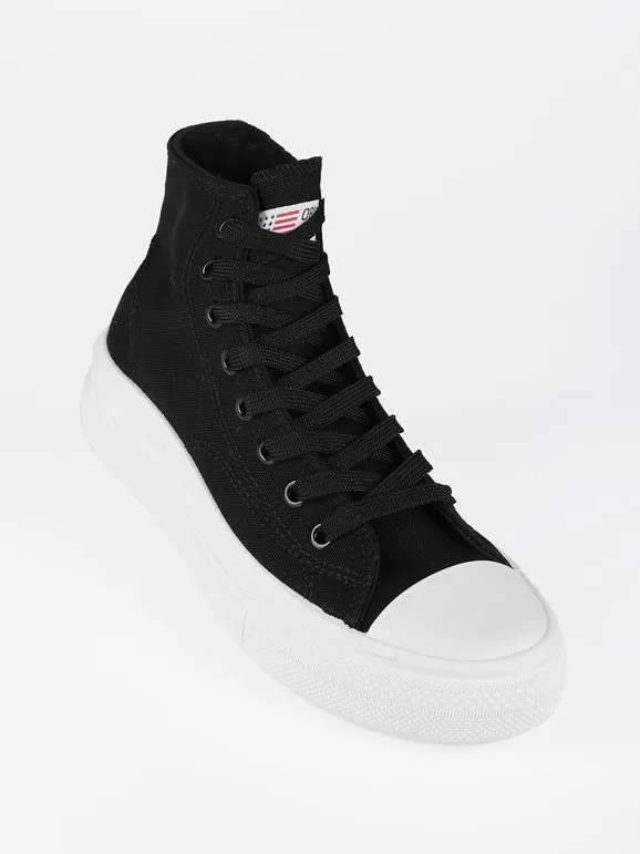 Original Marines Deportivas mujer plataforma alta