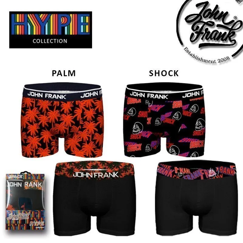 Pack 2 Boxer collection John Frank JF2B