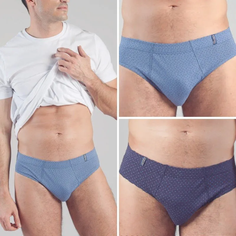 Pack 6x3 Slips hombre algodón Kehat 302