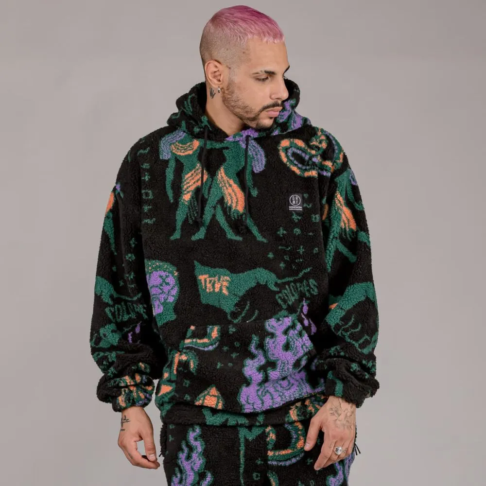 PACK GRIMEY PANT + HOODIE LOST BOYS SHERPA  BLACK | WINTER 22