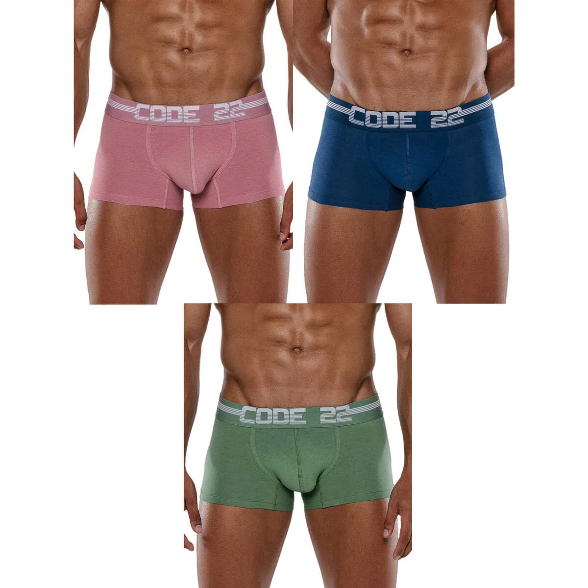 Pack x3 boxers Fun Código22
