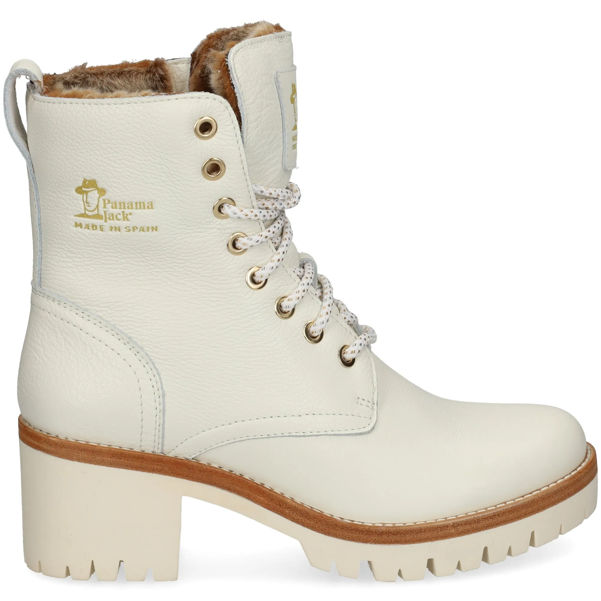 PANAMA JACK Botines planos de Mujer B12 BLANCO