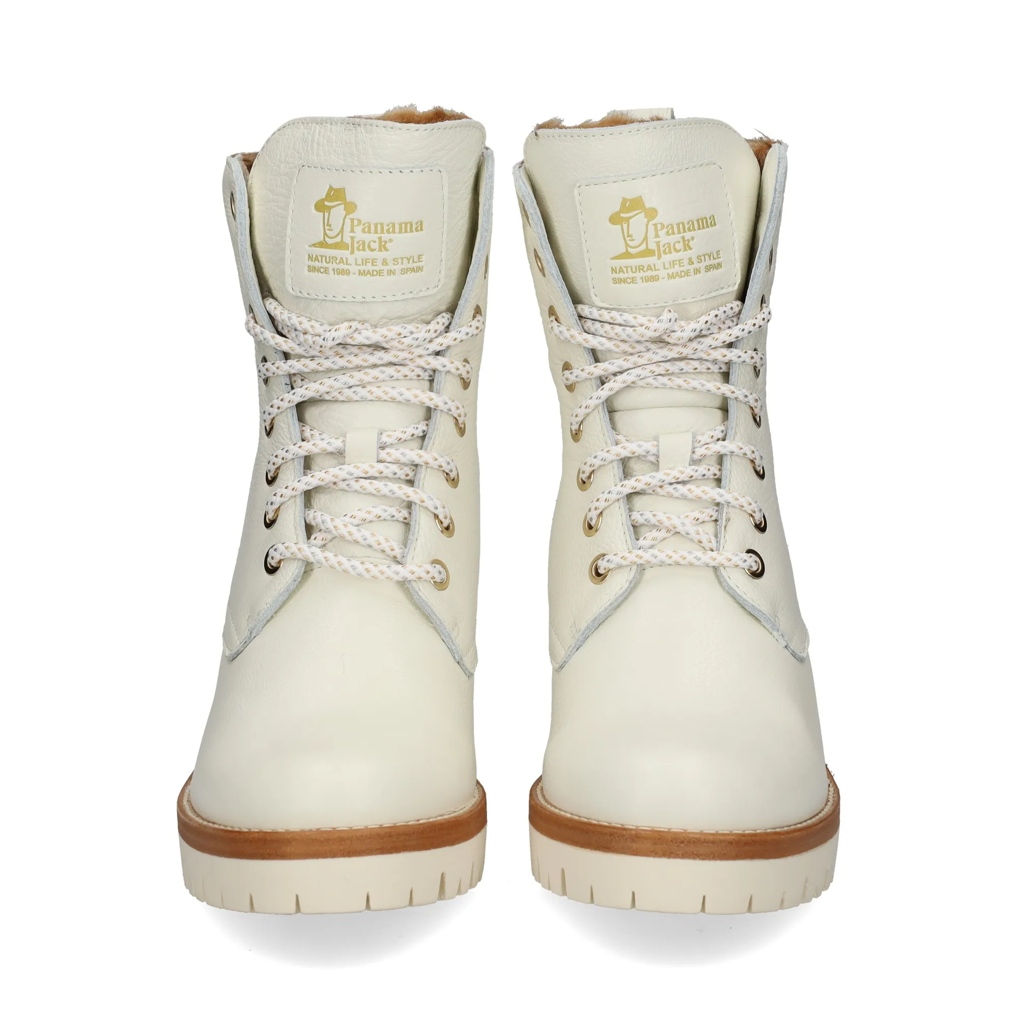 PANAMA JACK Botines planos de Mujer B12 BLANCO