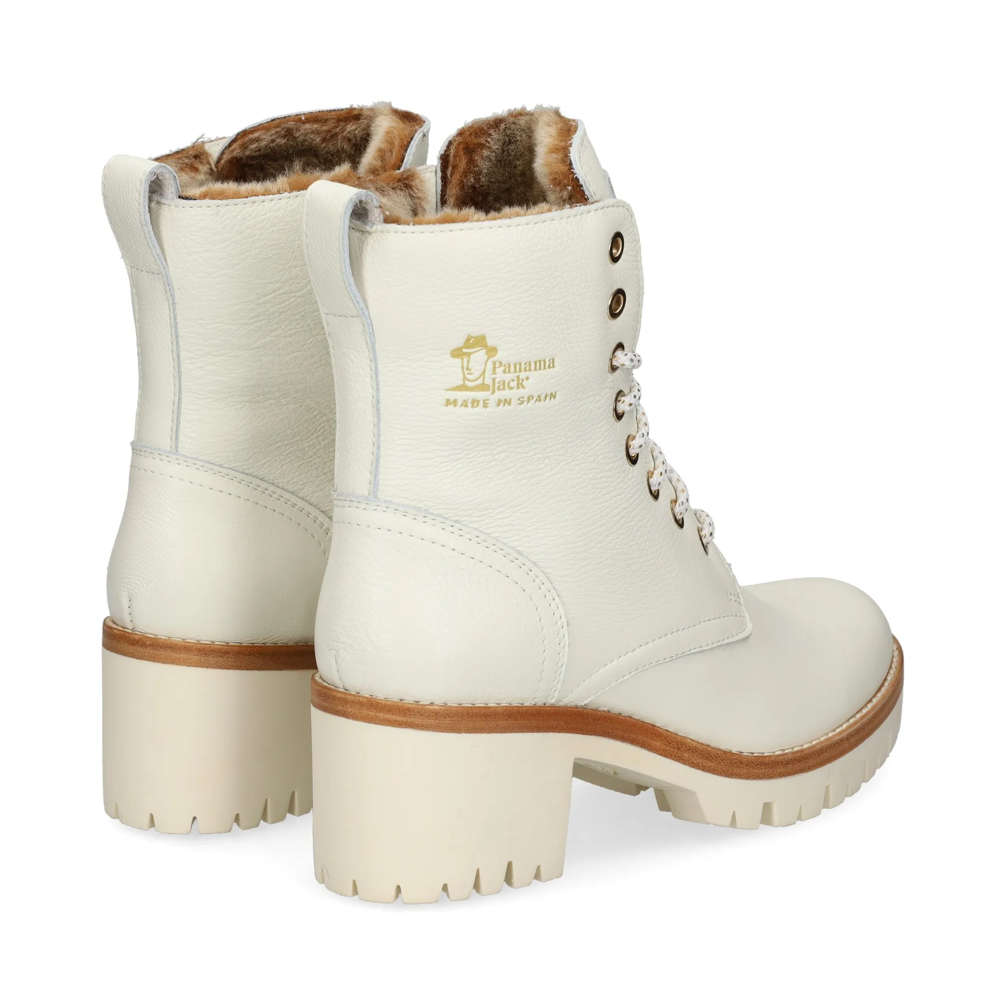 PANAMA JACK Botines planos de Mujer B12 BLANCO