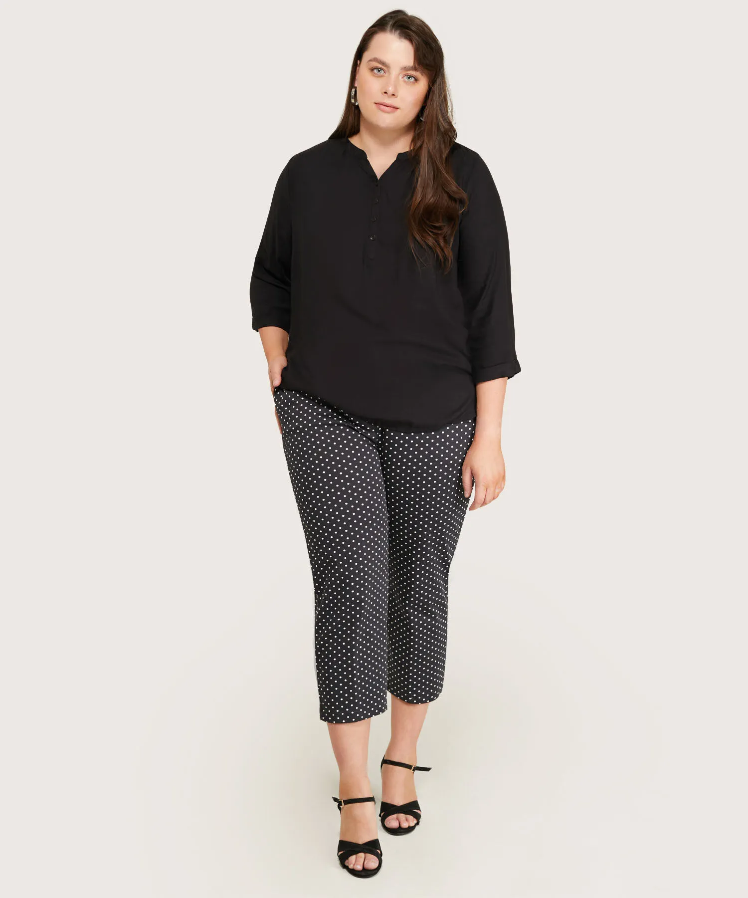 PANTAL&OACUTE;N CAPRI ESTAMPADO