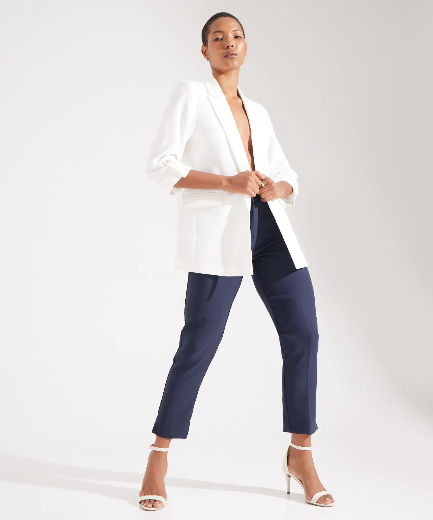 PANTAL&OACUTE;N CAPRI TIRO ALTO