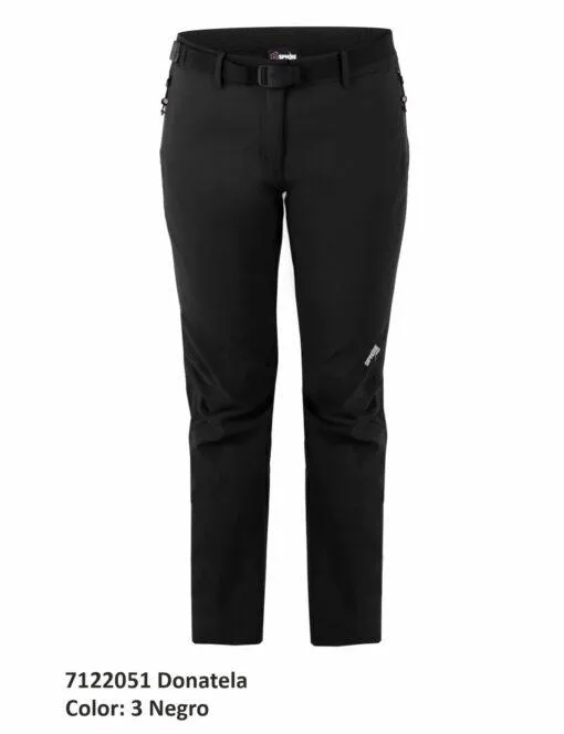 PANTALON TREKKING MUJER SPHERE PRO DONATELA. 7123051 NEGRO