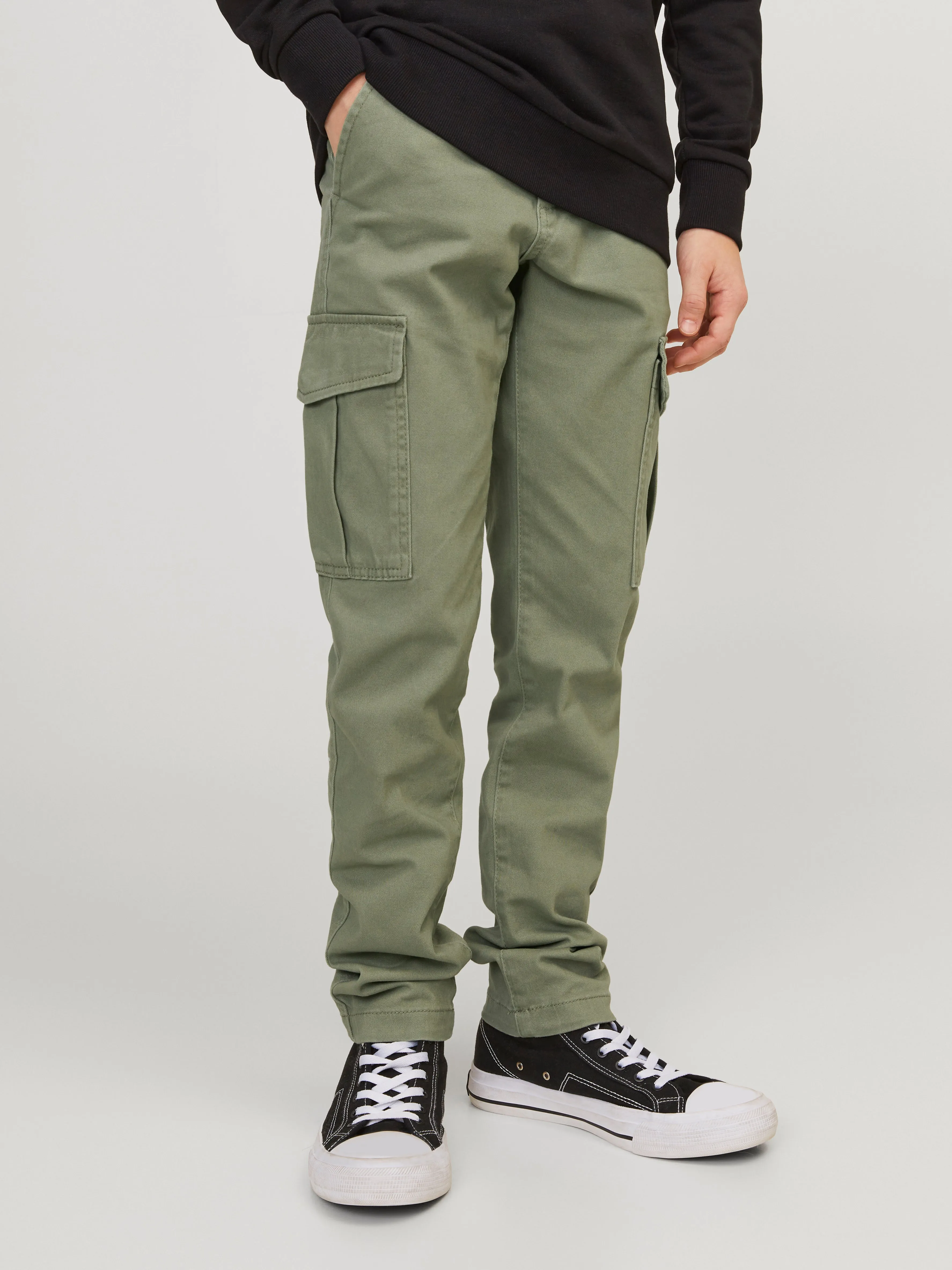 Pantalones cargo Junior | Verde oscuro | Jack & Jones®