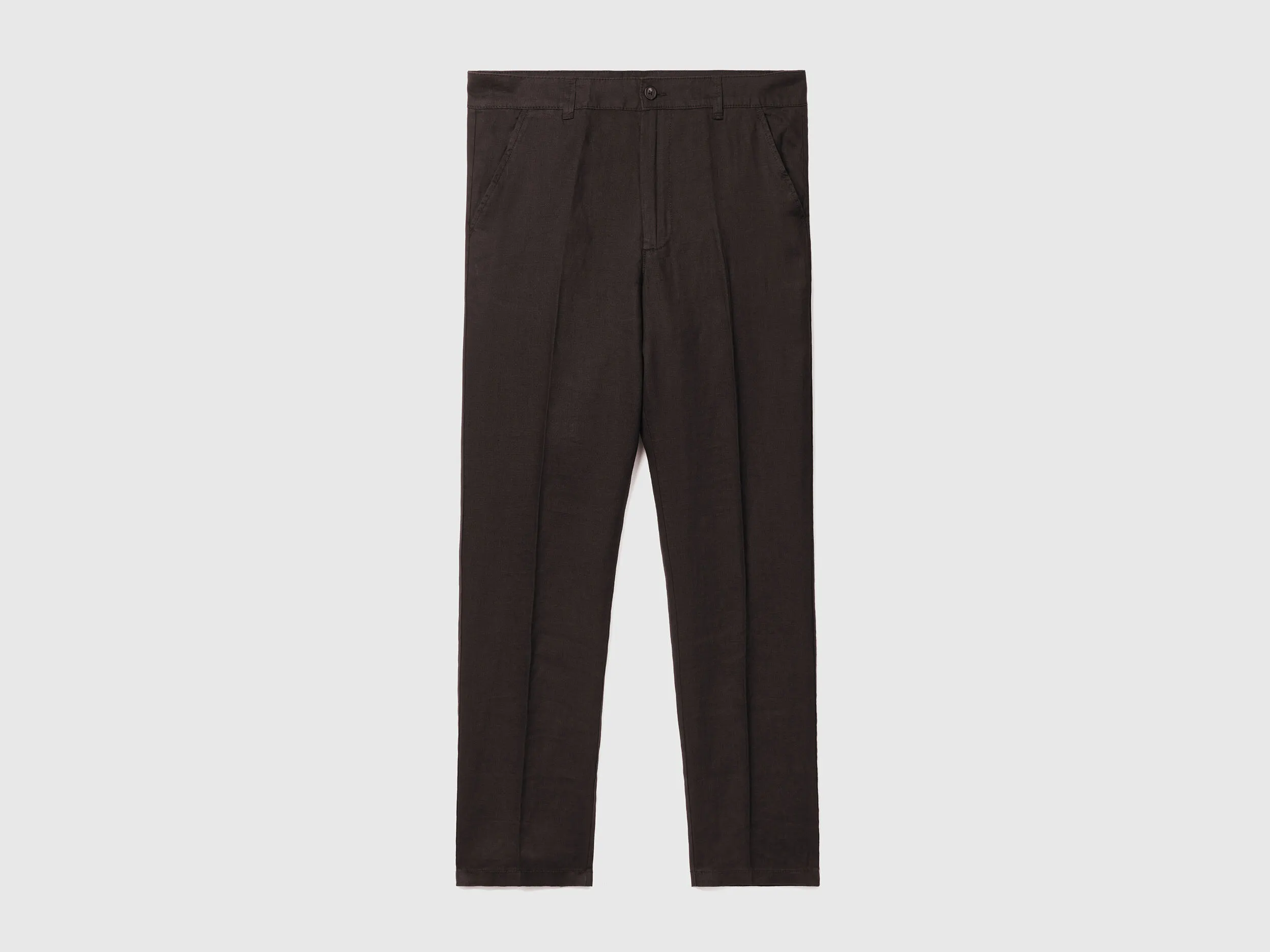 Pantalones chinos de puro lino