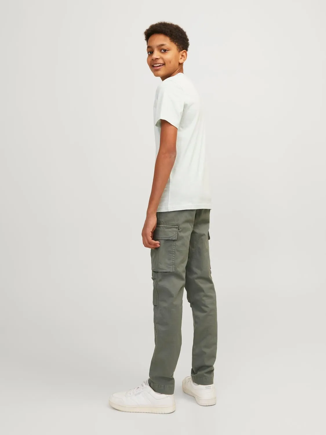 Pantalones chinos Junior | Verde intermedio | Jack & Jones®
