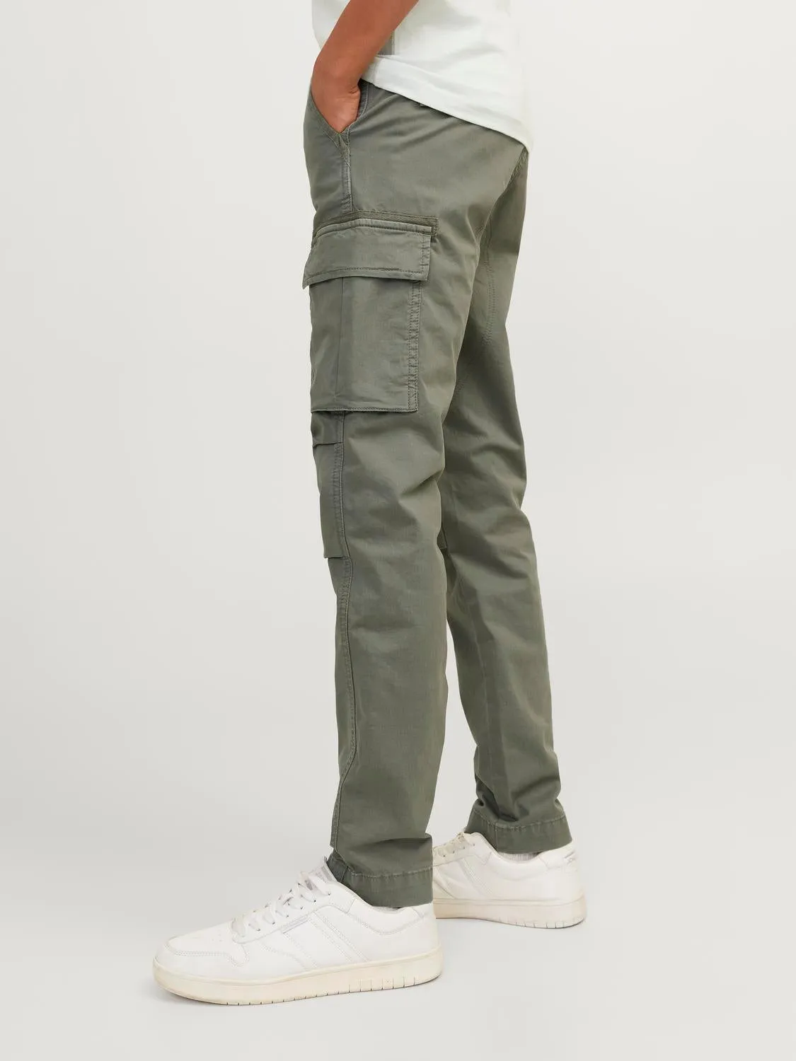 Pantalones chinos Junior | Verde intermedio | Jack & Jones®