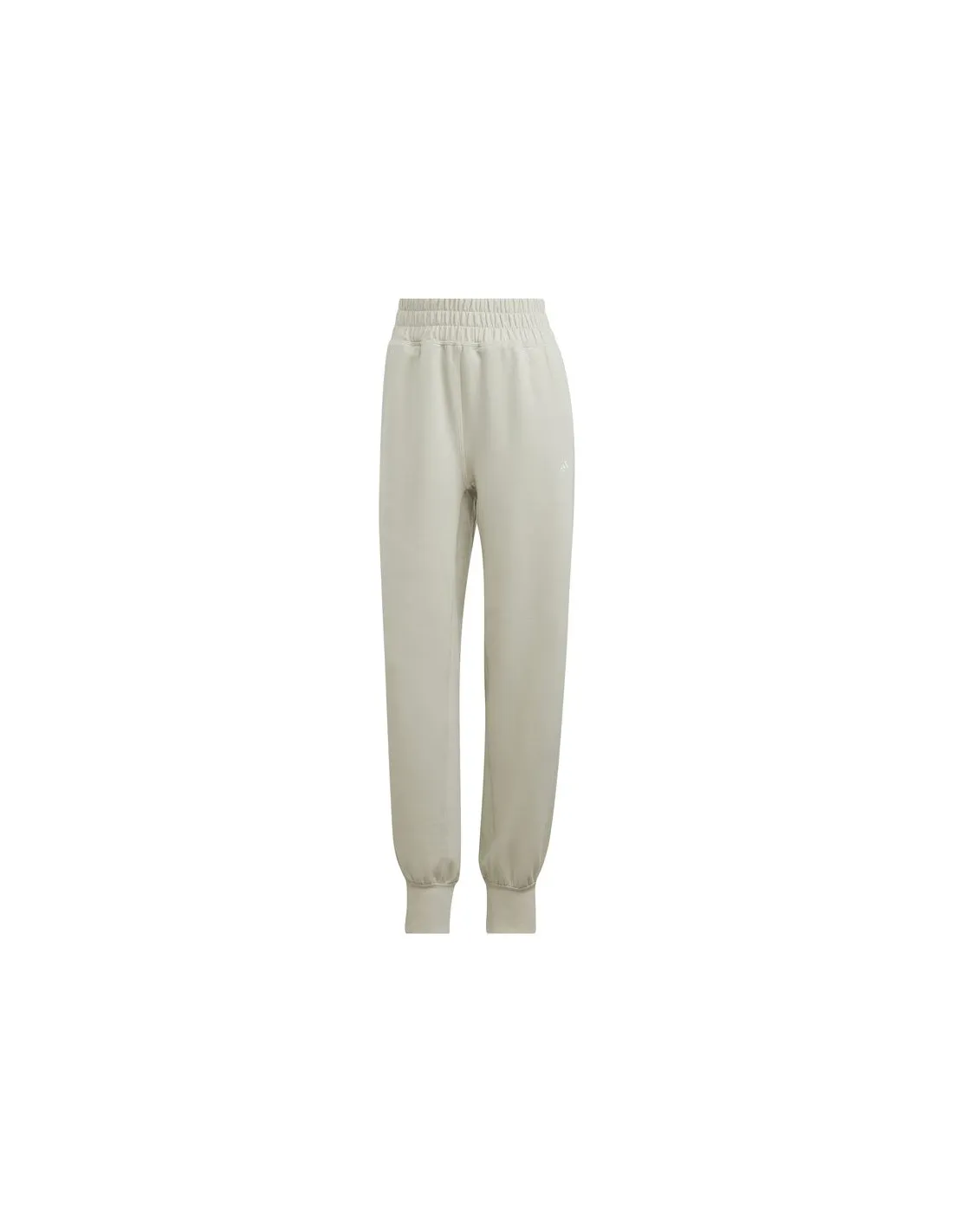 Pantalones de yoga adidas Aeroready Studio beige Mujer