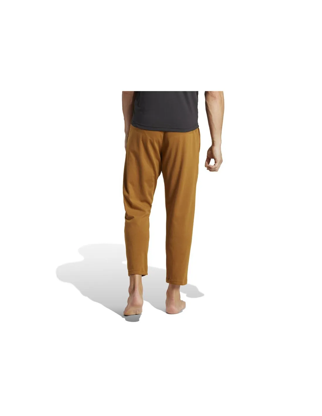 Pantalones de Yoga adidas Base Training Marrón Hombre