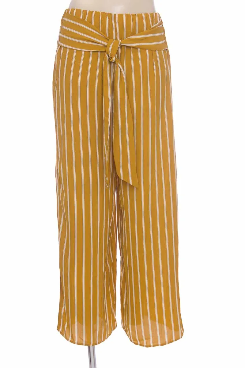PANTALóN COLOR MOSTAZA  DEREK