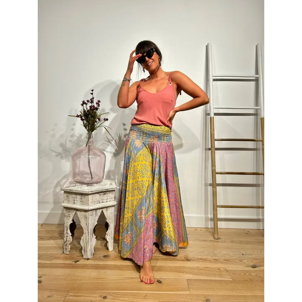 Pantalón Palazzo Estampado GINGBA 08