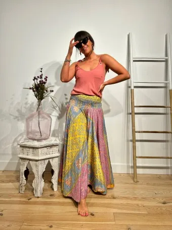 Pantalón Palazzo Estampado GINGBA 08