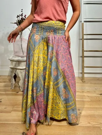 Pantalón Palazzo Estampado GINGBA 08