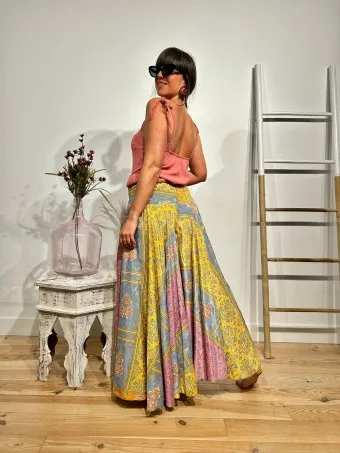 Pantalón Palazzo Estampado GINGBA 08
