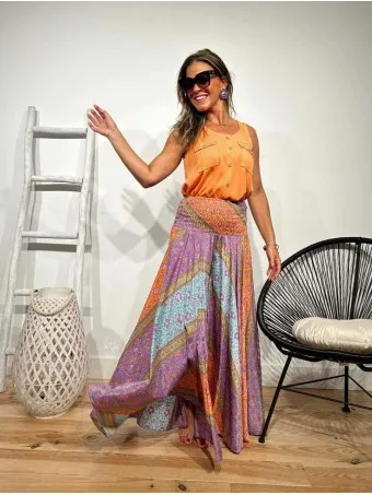 Pantalón Palazzo Estampado GINGBA 19