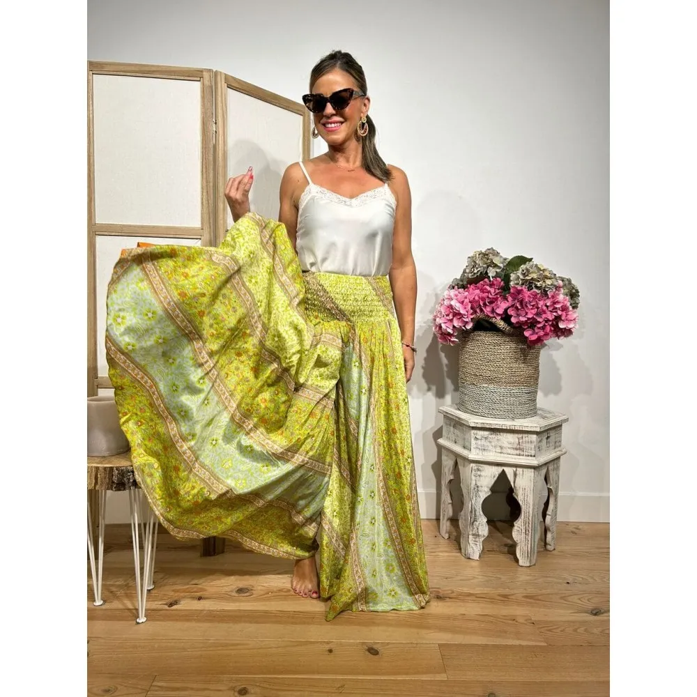 Pantalón Palazzo Estampado GINGBA 21