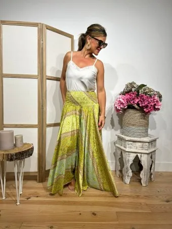Pantalón Palazzo Estampado GINGBA 21