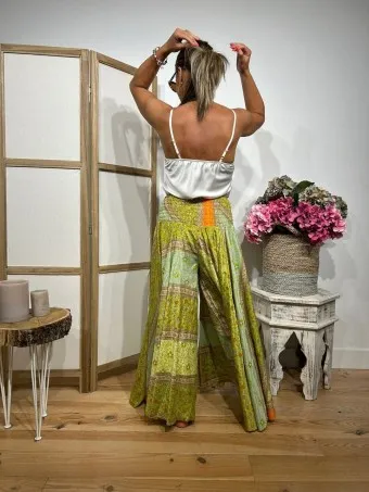Pantalón Palazzo Estampado GINGBA 21