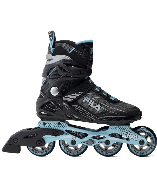 Patines Línea Fila Legacy Pro 80 Mujer Bk/Blue