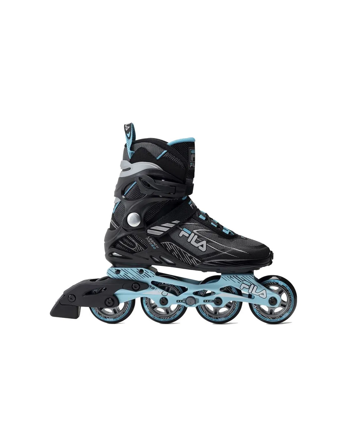 Patines Línea Fila Legacy Pro 80 Mujer Bk/Blue