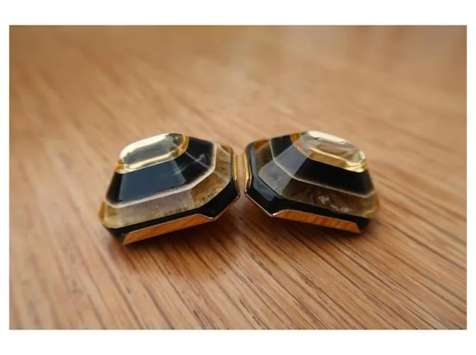 Pendientes antiguos de Pierre Cardin Gold hardware 