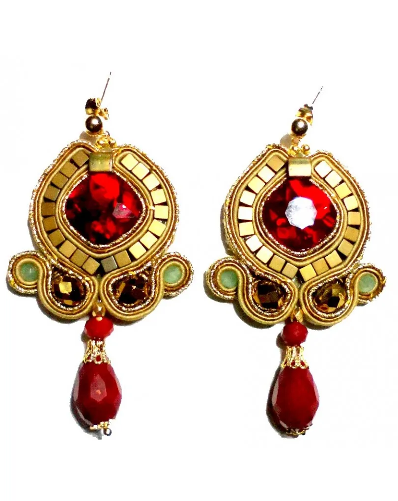 PENDIENTES FLAMENCA MEDIANOS TE SORPRENDERAS