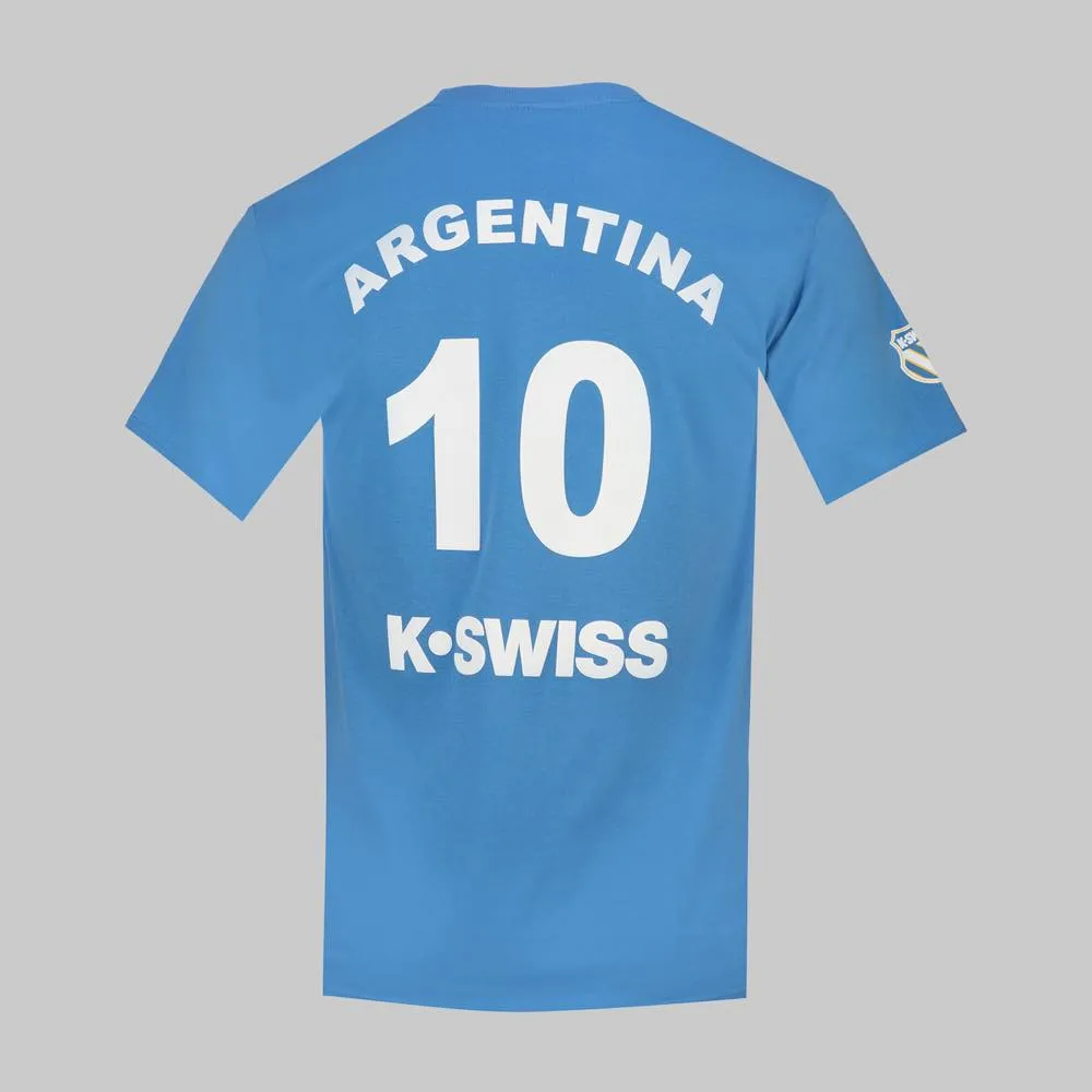 PLAYERA KSWISS ARGENTINA HOMBRE