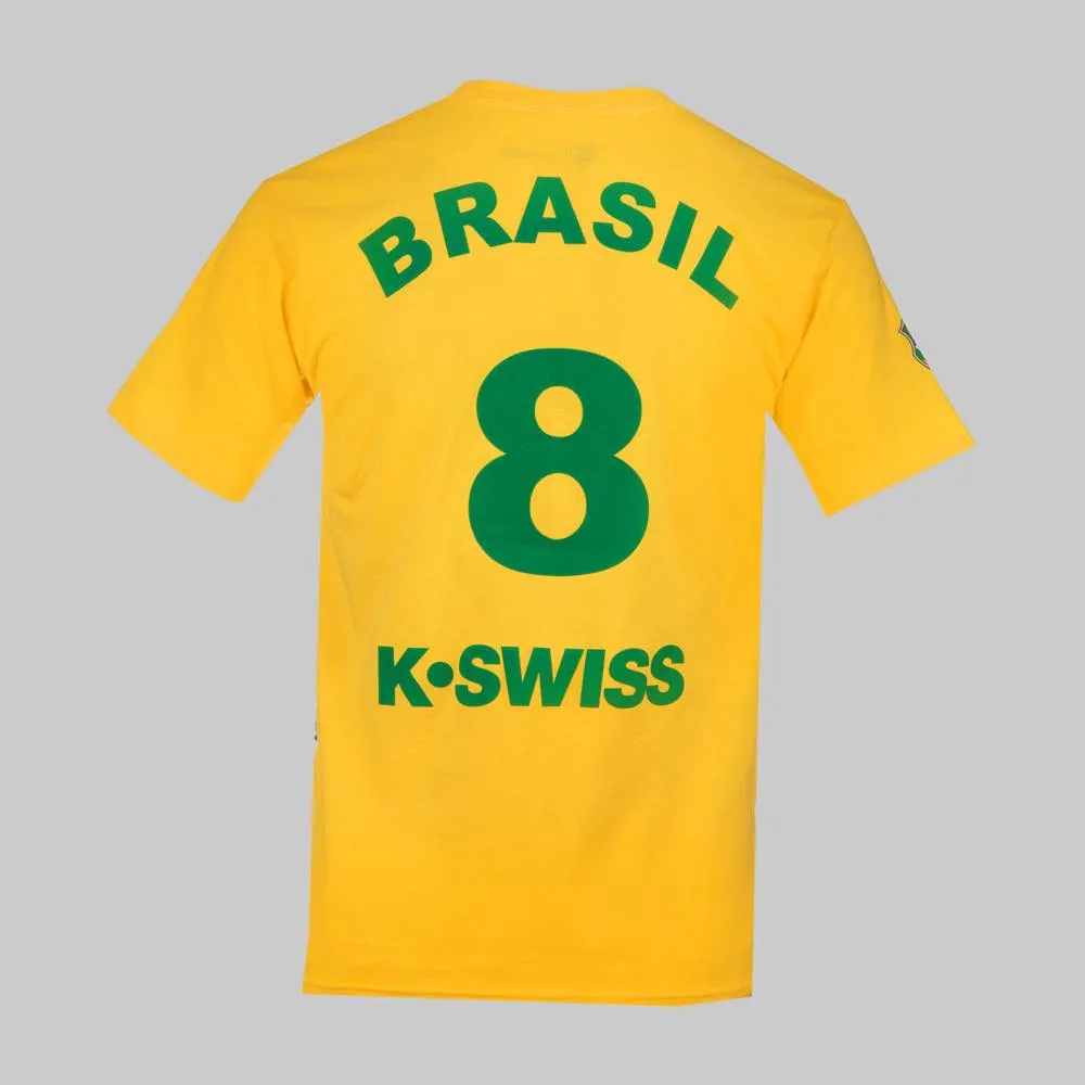 PLAYERA KSWISS BRASIL HOMBRE